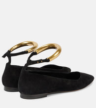 Isabel Marant Leanor embellished leather ballet flats