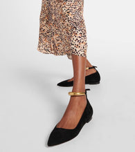 Isabel Marant Leanor embellished leather ballet flats