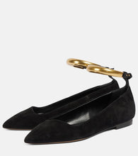 Isabel Marant Leanor embellished leather ballet flats