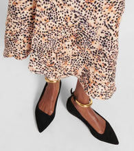 Isabel Marant Leanor embellished leather ballet flats
