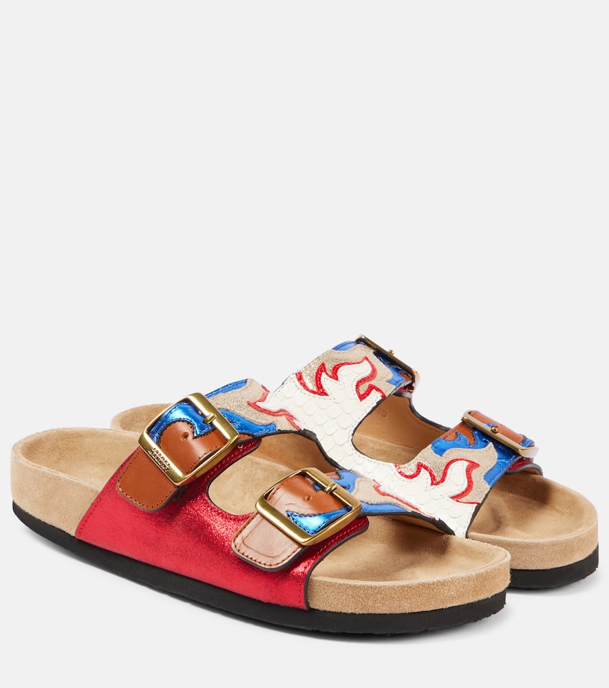 Isabel Marant Lelik leather sandals