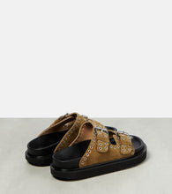 Isabel Marant Lennya embellished suede sandals