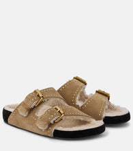 Isabel Marant Lennyo suede slides