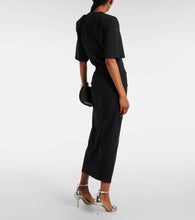 Isabel Marant Lexiaga draped cotton midi dress