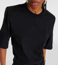 Isabel Marant Lexiaga draped cotton midi dress