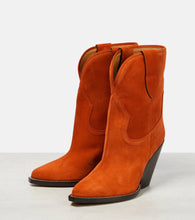 Isabel Marant Leyane suede ankle boots