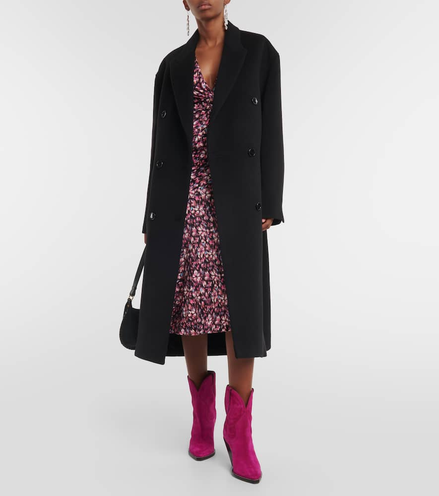 Isabel Marant Leyane suede cowboy boots