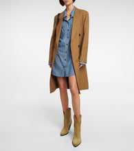 Isabel Marant Leyane suede mid-calf cowboy boots