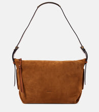 Isabel Marant Leyden Small suede shoulder bag. Shop Isabel Marant Shoulder Bags for women now.