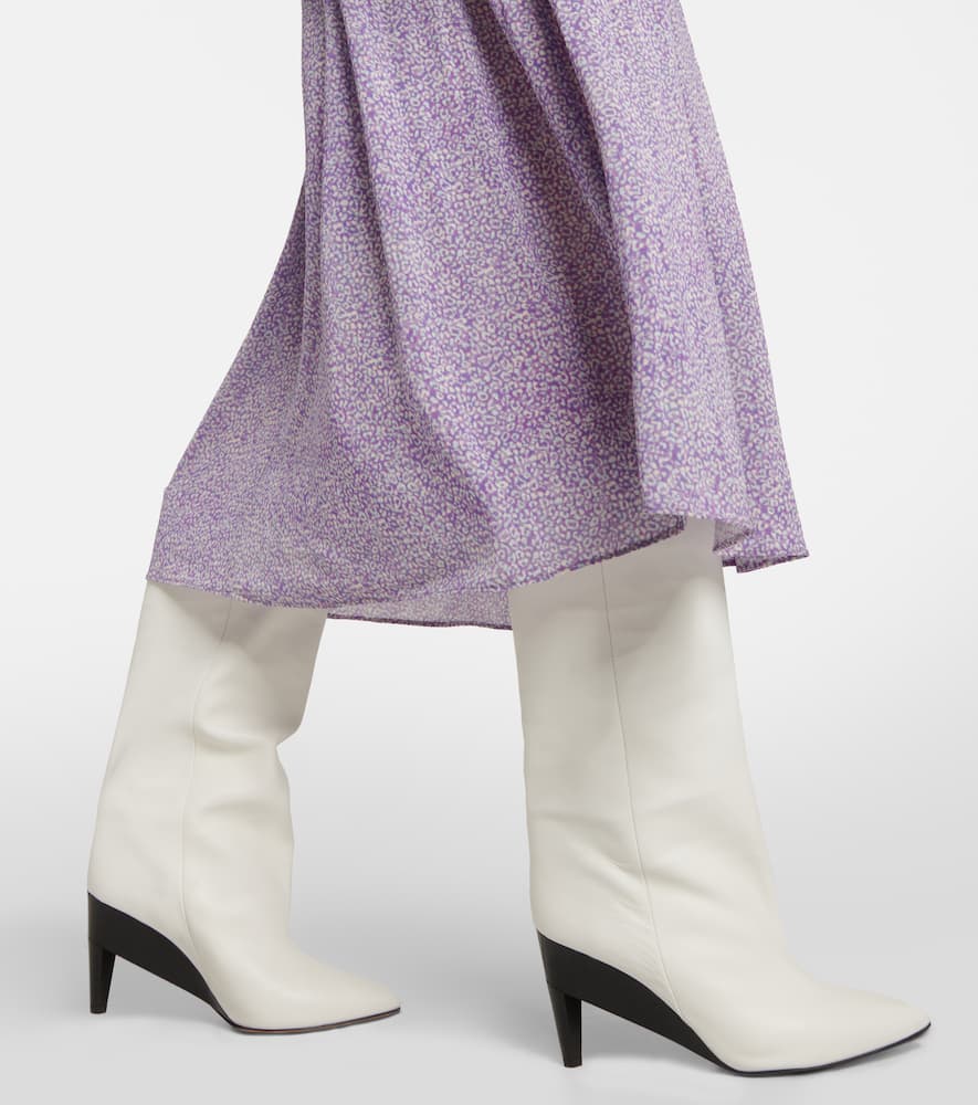 Isabel Marant Liesel leather knee-high boots