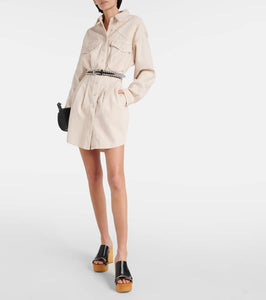 Isabel Marant Liliko twill shirt dress