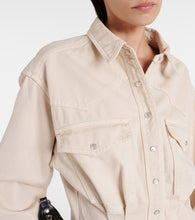Isabel Marant Liliko twill shirt dress