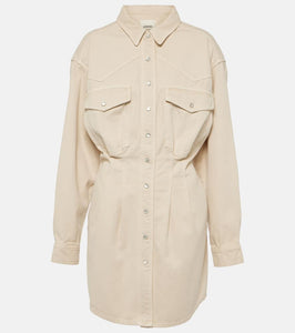 Isabel Marant Liliko twill shirt dress