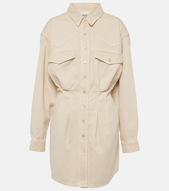Isabel Marant Liliko twill shirt dress