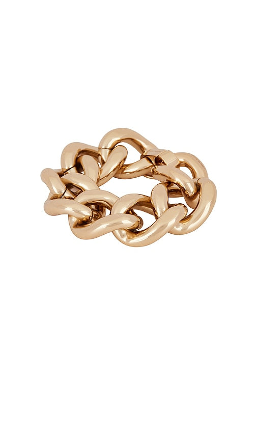 Isabel Marant Links Bracelet in Metallic Gold
