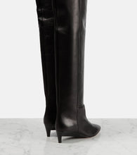 Isabel Marant Lisali leather over-the-knee boots