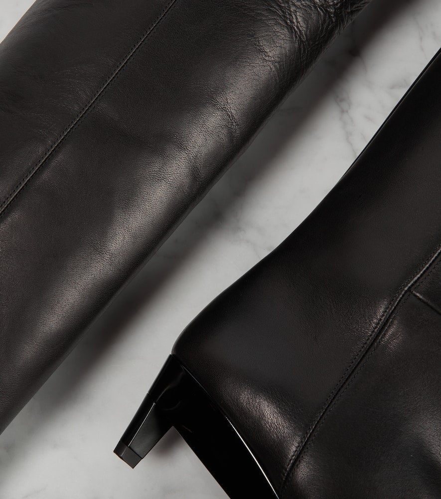 Isabel Marant Lisali leather over-the-knee boots