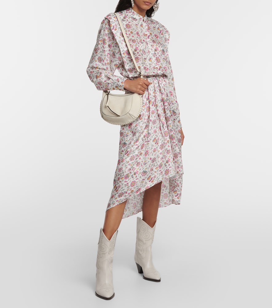 Isabel Marant Lokeya floral midi dress