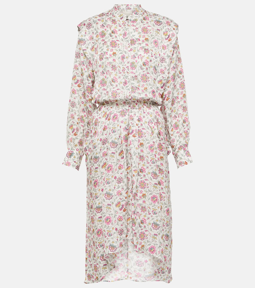 Isabel Marant Lokeya floral midi dress. Isabel Marant Lokeya 花卉图案中长连衣裙
