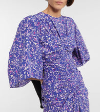 Isabel Marant Lurner silk-blend midi dress