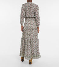 Isabel Marant Mafezia floral silk maxi dress