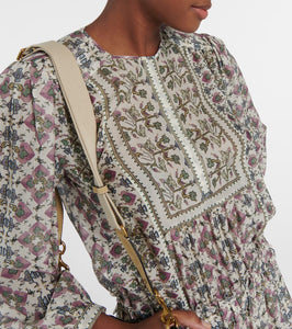 Isabel Marant Mafezia floral silk maxi dress