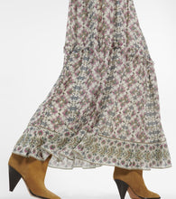 Isabel Marant Mafezia floral silk maxi dress