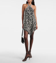 Isabel Marant Mahina embellished silk minidress