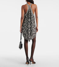 Isabel Marant Mahina embellished silk minidress