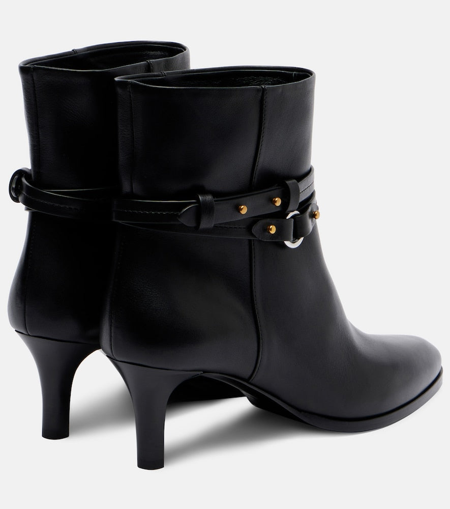 Isabel Marant Meyli 55 leather ankle boots