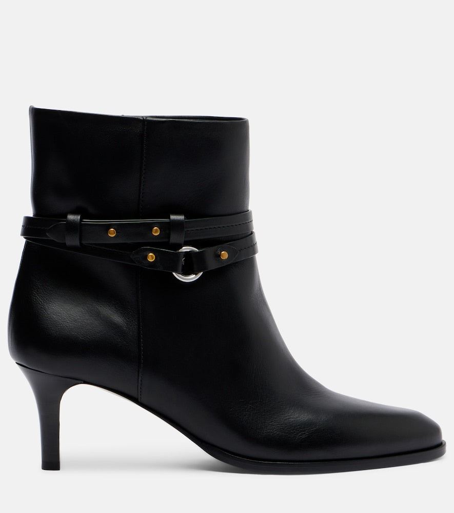 Isabel Marant Meyli 55 leather ankle boots