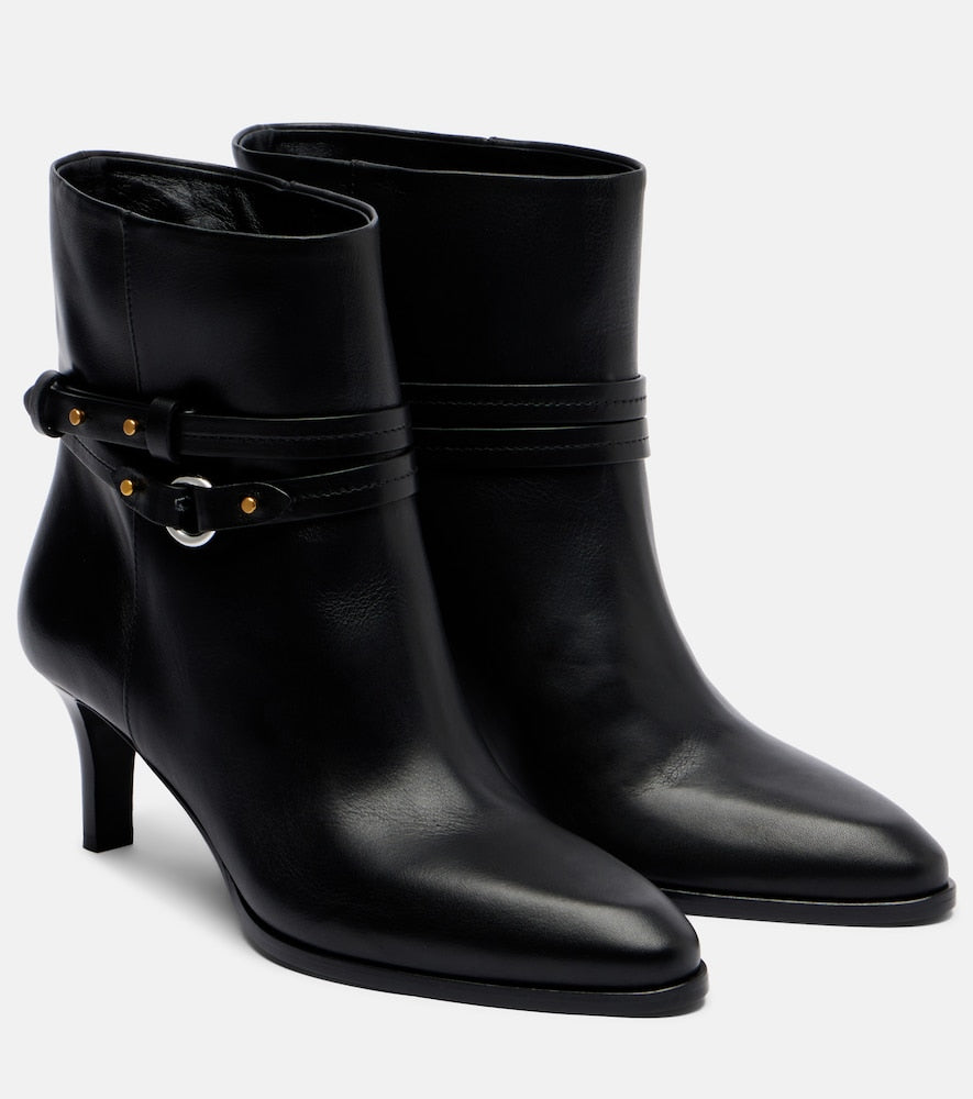 Isabel Marant Meyli 55 leather ankle boots