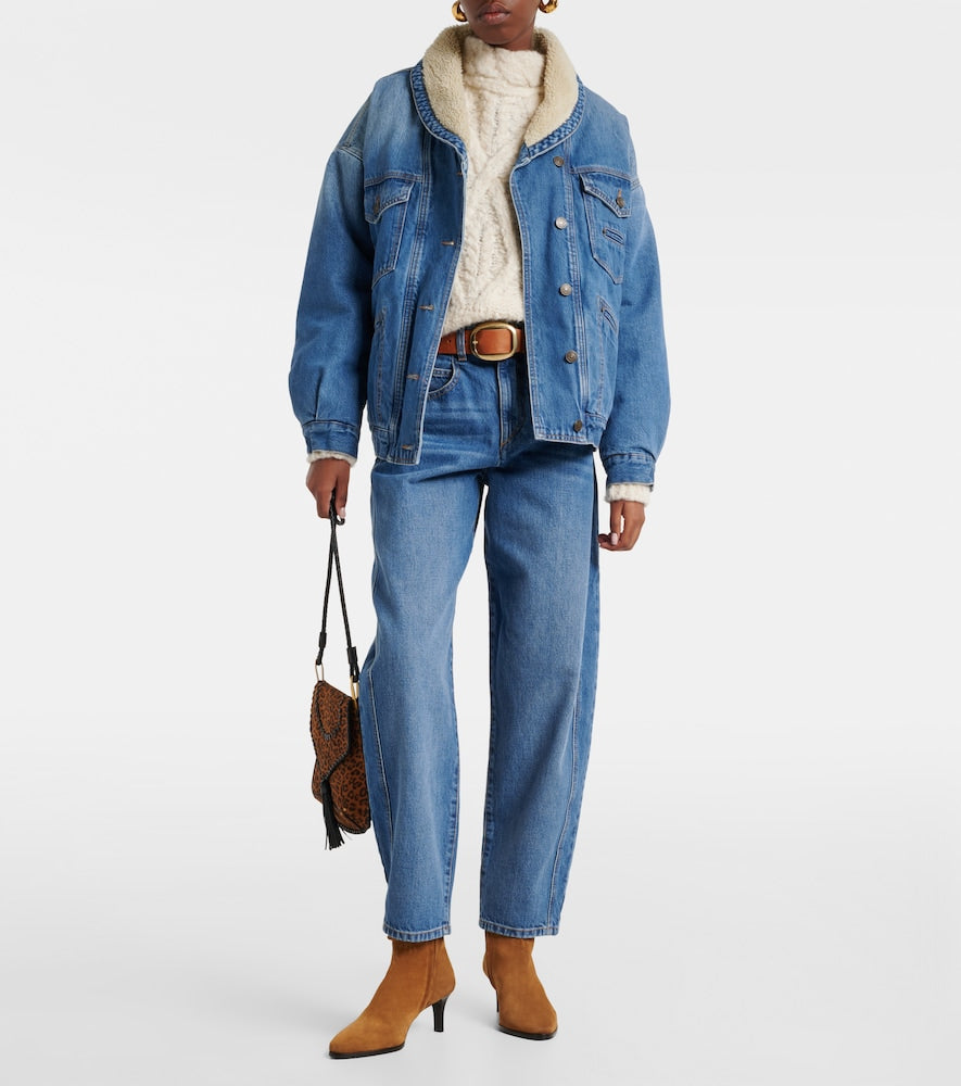 Isabel Marant Miniky Button suede ankle boots