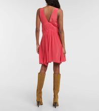 Isabel Marant Nalatiaga silk minidress