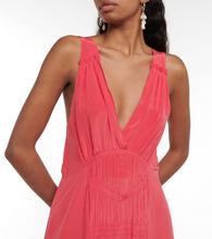 Isabel Marant Nalatiaga silk minidress