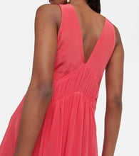 Isabel Marant Nalatiaga silk minidress