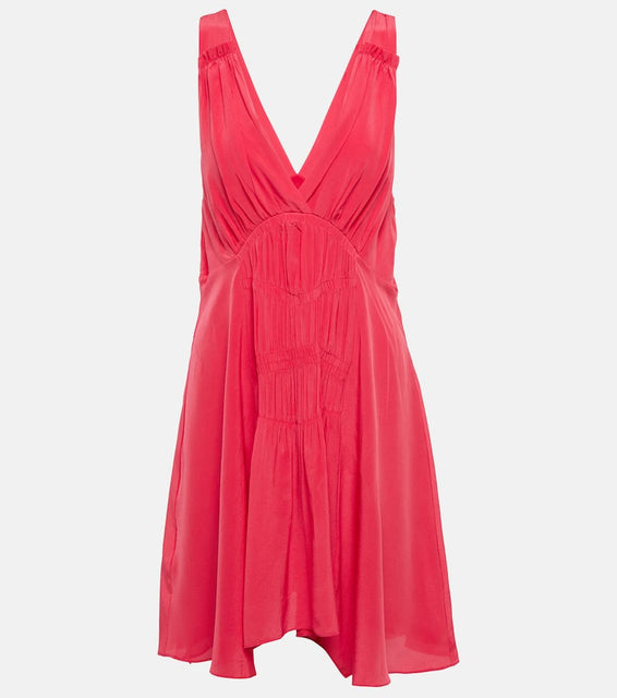 Isabel Marant Nalatiaga silk minidress