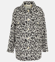 Isabel Marant Odelino leopard-print virgin wool jacket