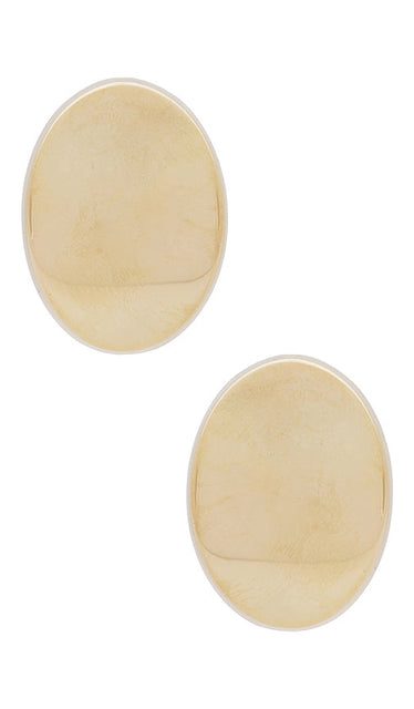 Isabel Marant Ory Earrings in Metallic Gold