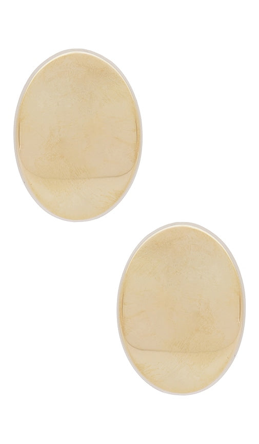 Isabel Marant Ory Earrings in Metallic Gold