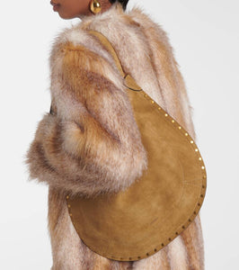 Isabel Marant Oskan Large suede shoulder bag