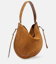 Isabel Marant Oskan Large suede tote bag