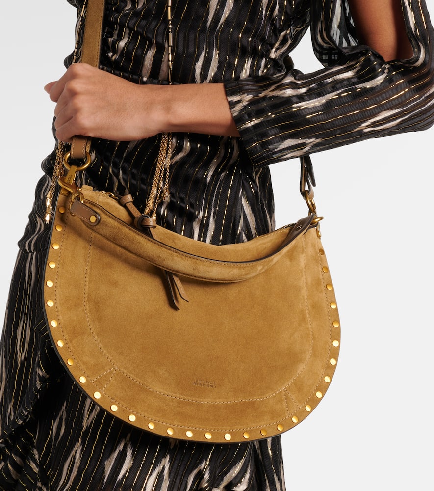 Isabel Marant Oskan Small suede shoulder bag