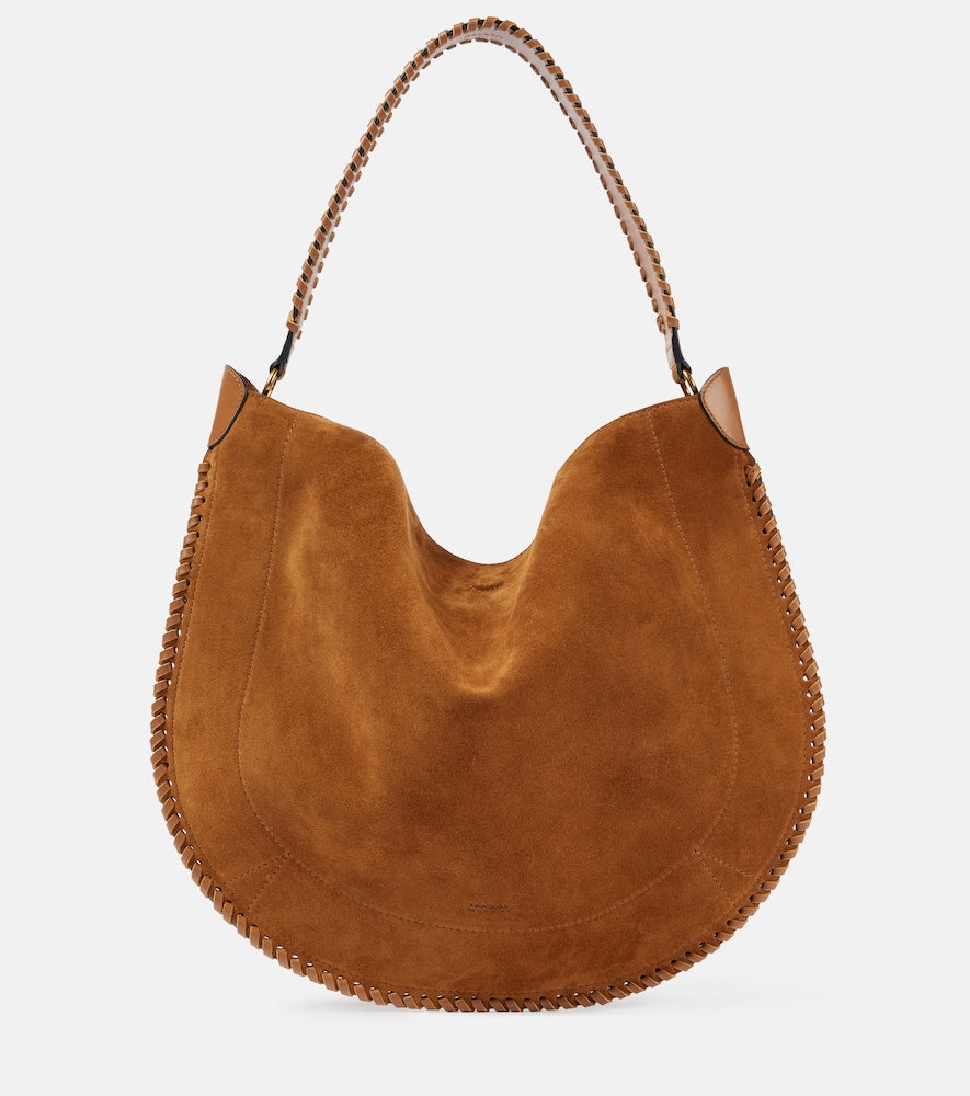 Isabel Marant Oskan braided suede shoulder bag - Isabel Marant Oskan 编织绒面革单肩包