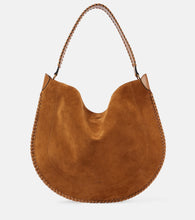 Isabel Marant Oskan braided suede shoulder bag - Isabel Marant Oskan 编织绒面革单肩包