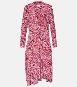 Isabel Marant Patel printed silk midi dress