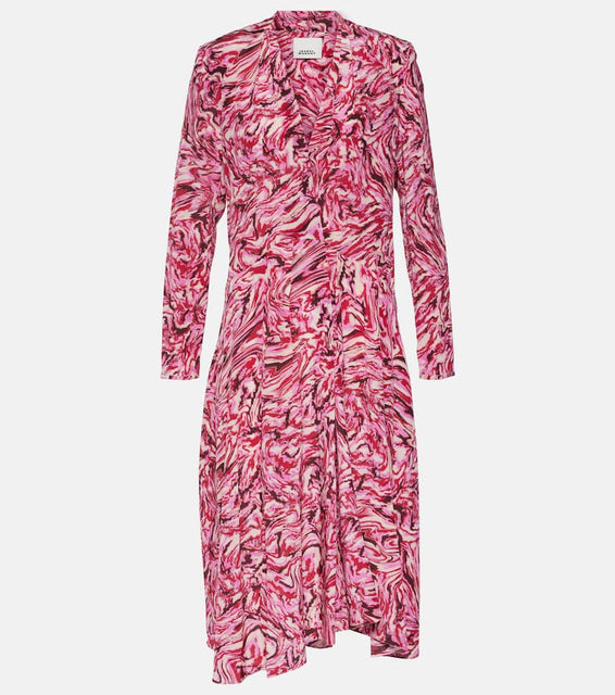 Isabel Marant Patel printed silk midi dress