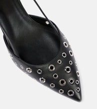 Isabel Marant Pilia leather slingback pumps