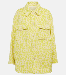 Isabel Marant Printed virgin wool overshirt