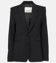 Isabel Marant Reva checked wool-blend blazer